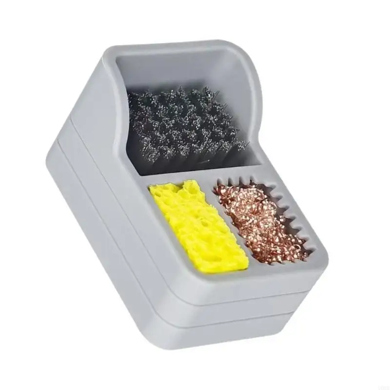 Solder Tip Cleaner 3 In 1 Soldering Tin Dross Collection Storage Container for Electronics Professional and Hobbyists