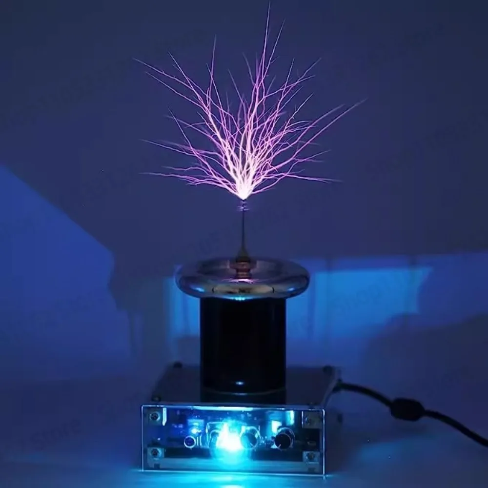 Coil induction arc music touchable palm DIY lightning experiment science education prop kit set