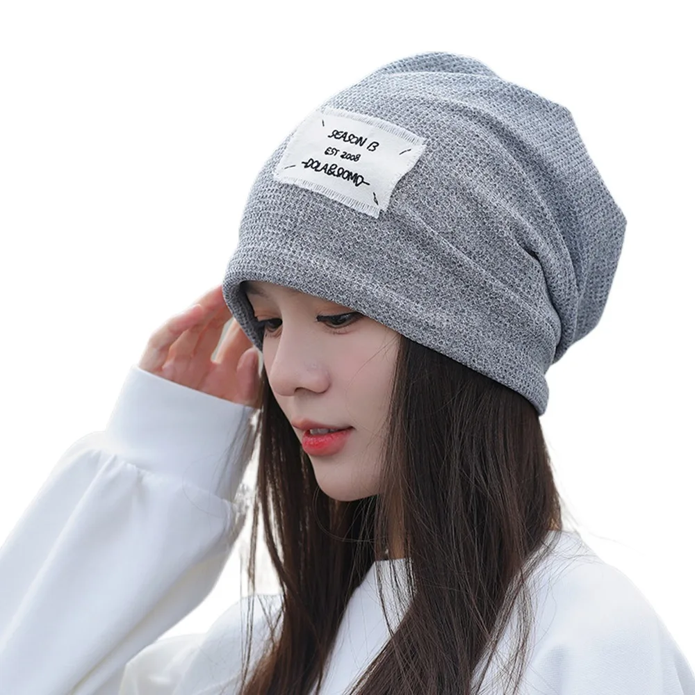 

Fashion Soft Warm Hat Ear Protection Keep Warm Cold Cap Fleece Lined Windproof Winter Knitted Hat for Women