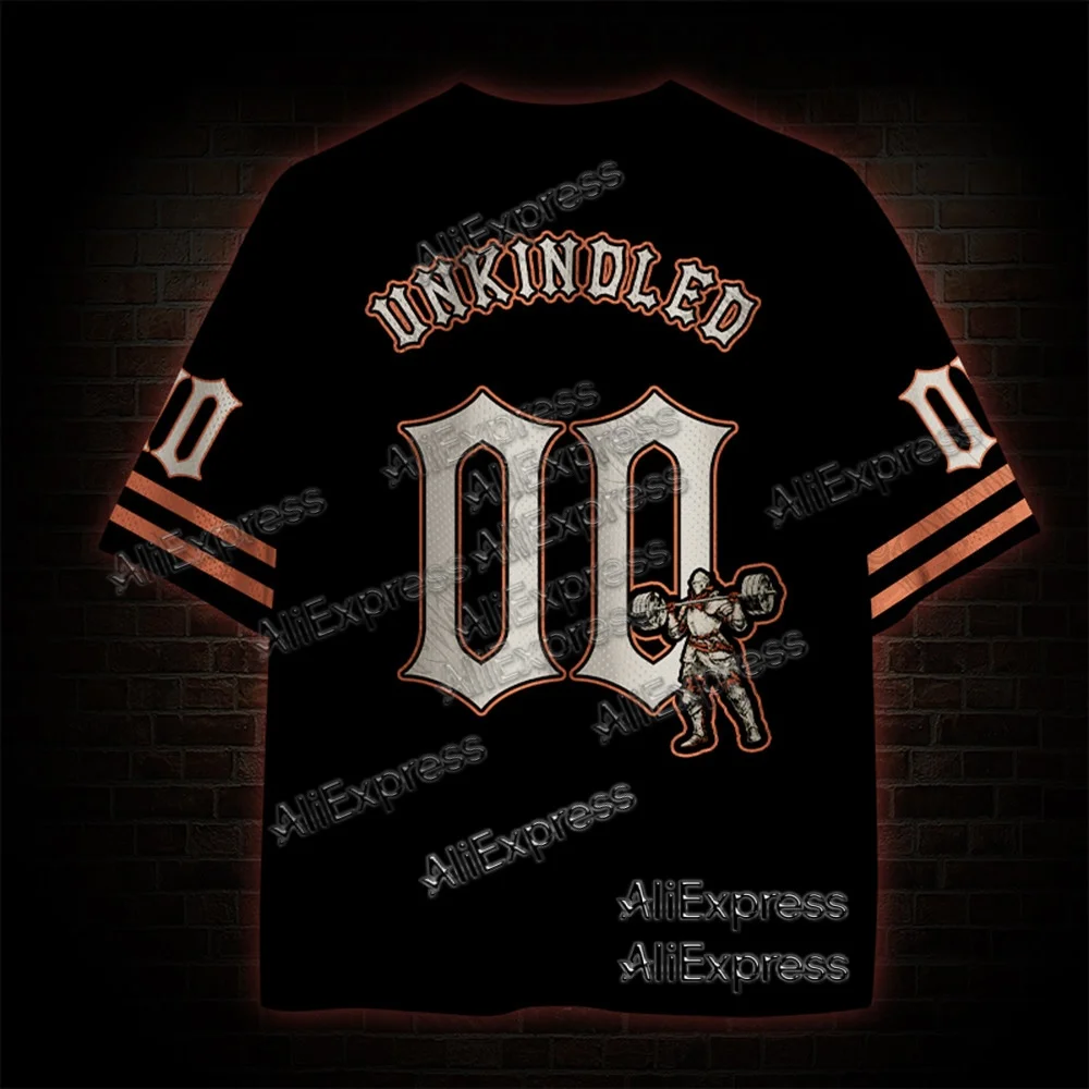 Hot Selling Street Fashion Quick Drying Mesh Sportswear, Adult and Children's V-neck Breathable T-shirts, Horror Movie Series view 2