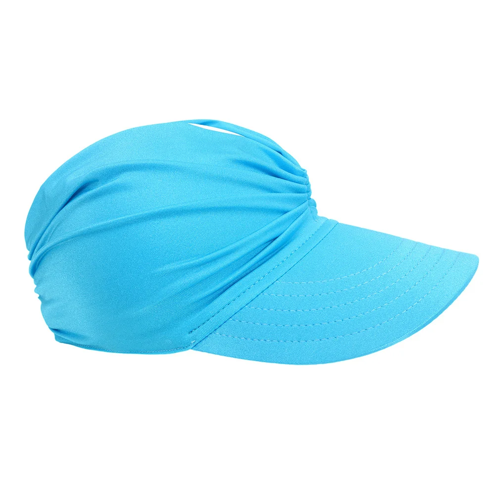 

Kids Sun Hat Summer Beach Children Sunshade Seaside Outdoor Protection Breathable Nylon Material Elastic Design Travel Vacations