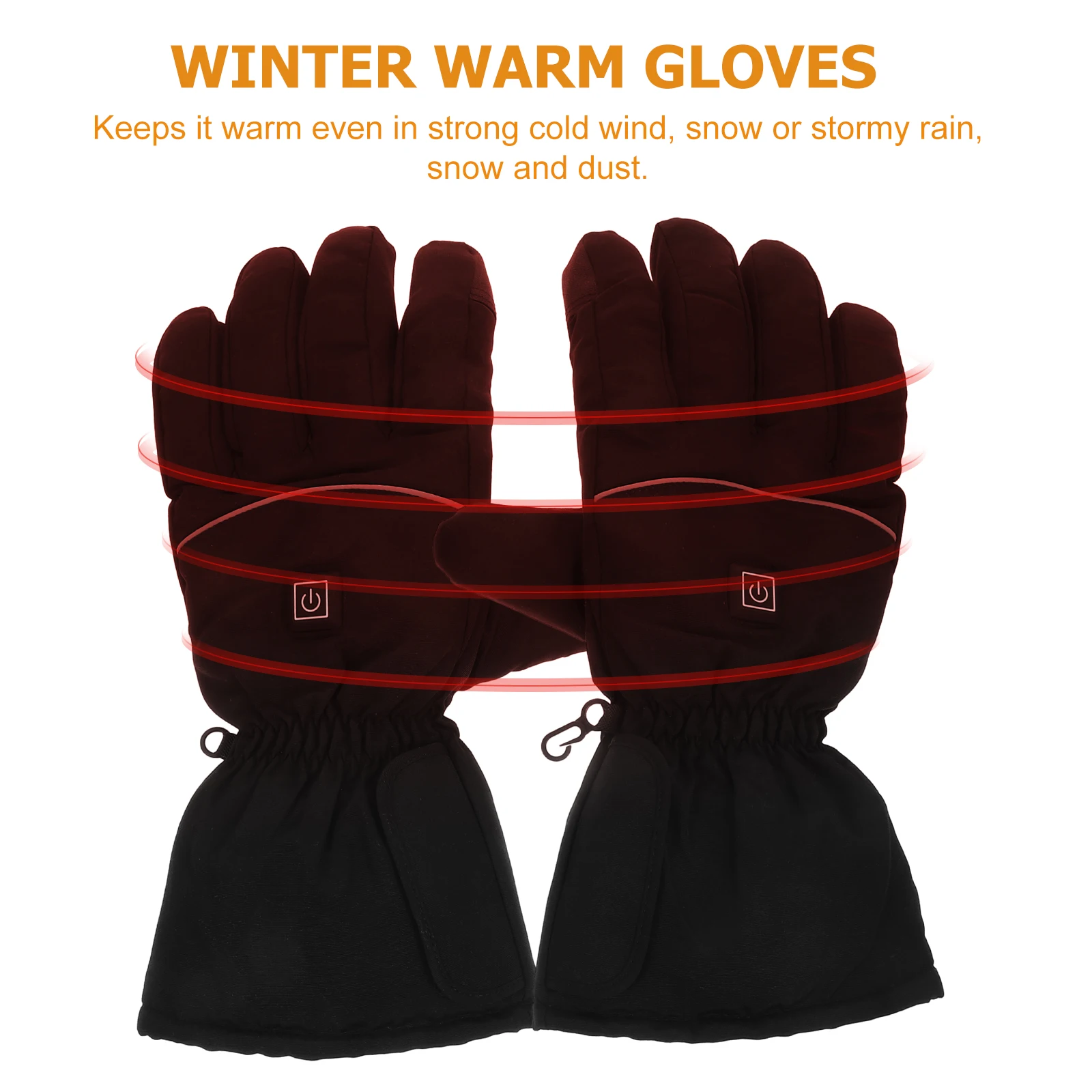 

Heating Gloves Wearable Hand Warmers for Cold Weather Chargeable Canvas Heated Riding Cycling Motorcycle Men Man Heater