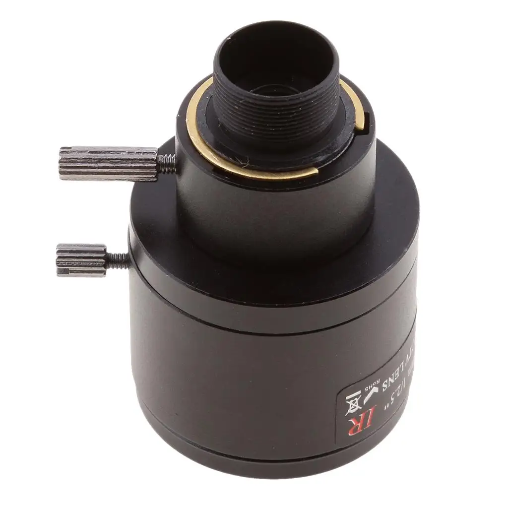 Wide Angle IR CCTV Lens 3MP Infrared Manual Zoom Alloy Security Camera Lens for Building Protection