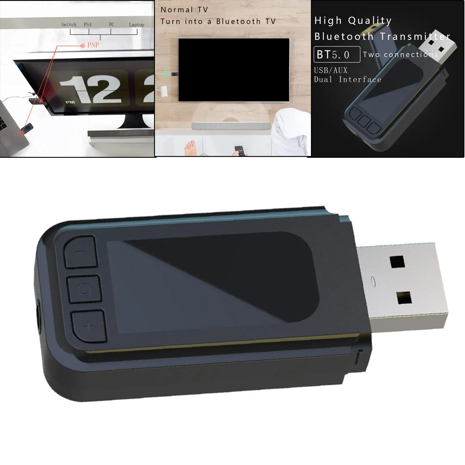 محول ATS2831 5.0 AUX ثنائي الإخراج ستيريو اتصال ممتاز #4