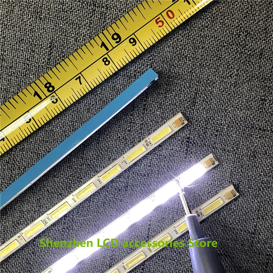 แถบ LED V580D1-LS1-TREM7 & V580D1-LS1-TLEM7 สำหรับ TOSHIBA 58L8400U V580DK2-KS2 490 มม.48 LEDs 100% ใหม่