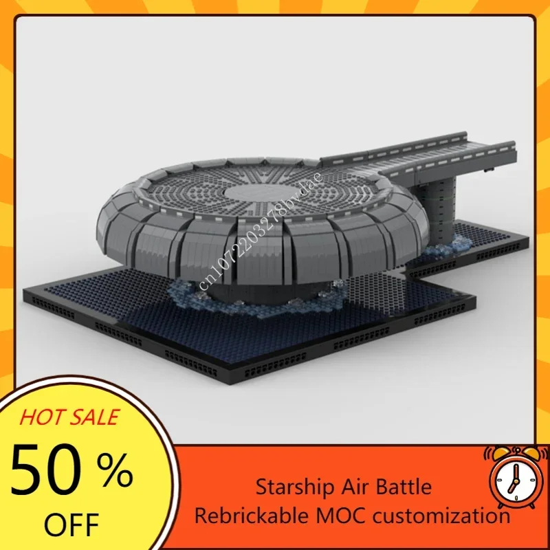 Kamino Landing Platform Space War Military MOC SpaceShip Battle Model Custom Puzzles Architecture Education Assembly Model Toys