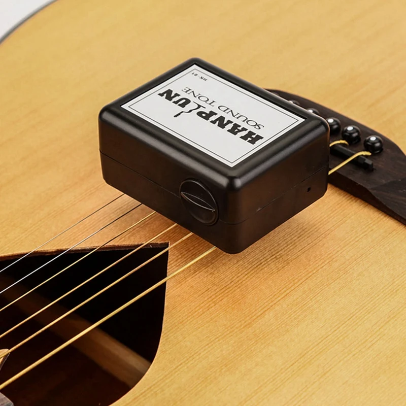 Nada gitar benar-benar pembuka suara simulat getaran dari bermain gitar mencapai suara penuh potensial HK-01