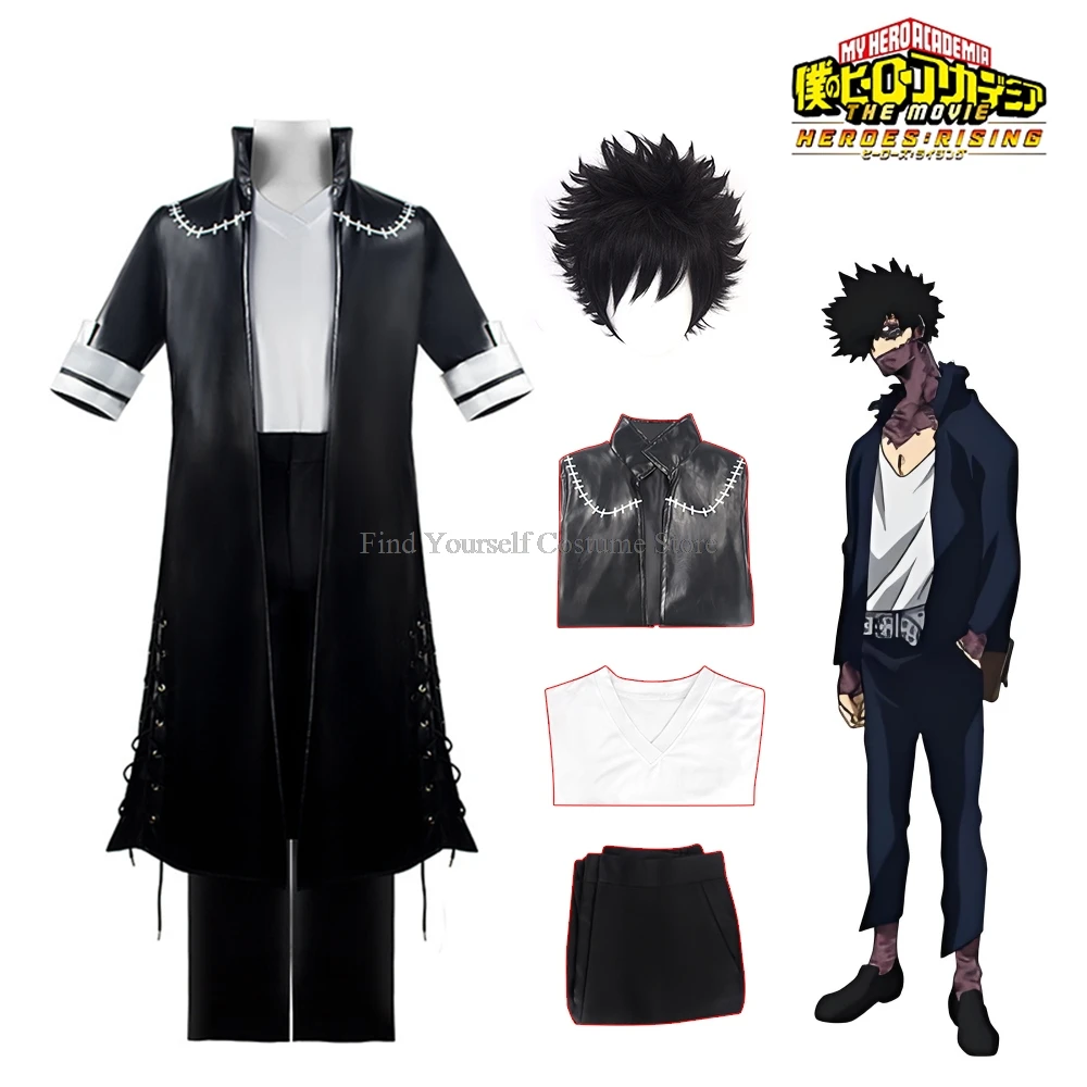 My Heroes Academy Cosplay Fantasias, Roupas e Perucas, Anime Game