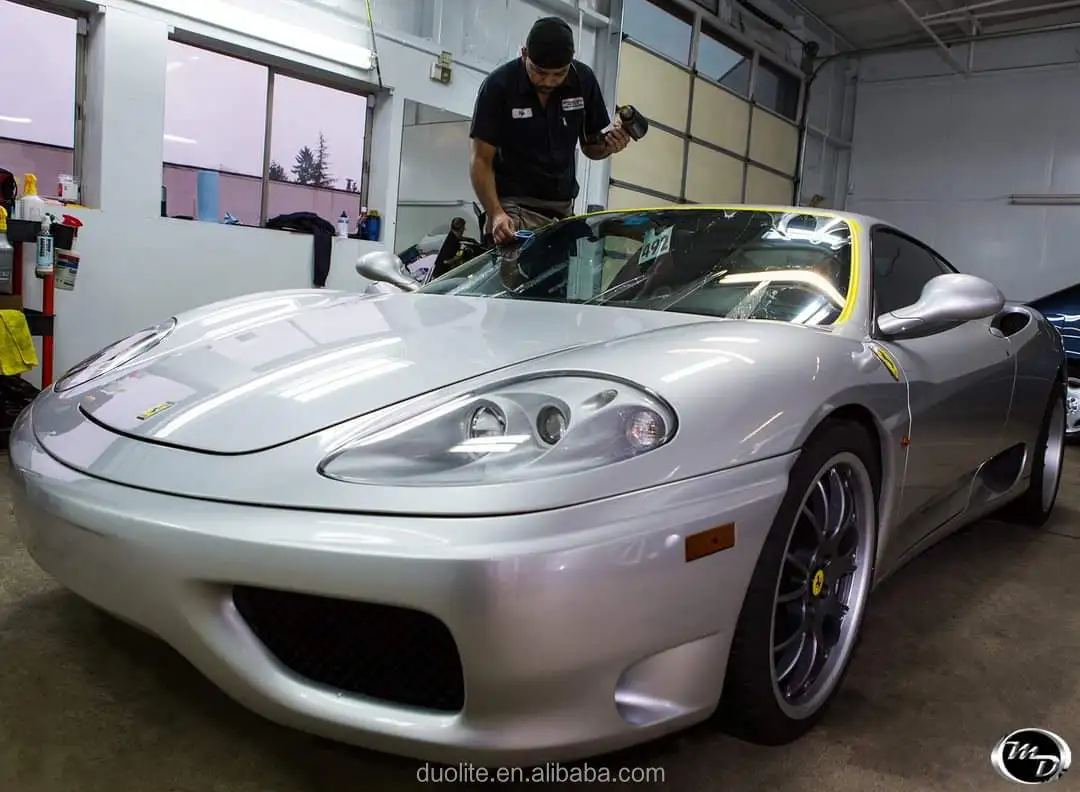 Clear Plex Hydrophobic Oleophobic Scratch Resistant Security Windshield Protection Film