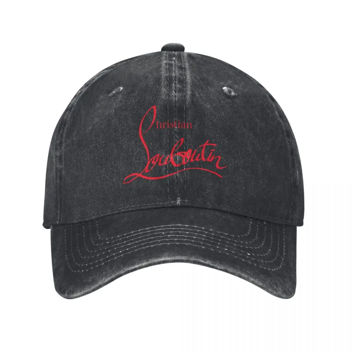 Christians High Heels Louboutins Men Women Baseball Cap Christian Lady Beauty Distressed Washed Caps Hat All Seasons Sun Cap