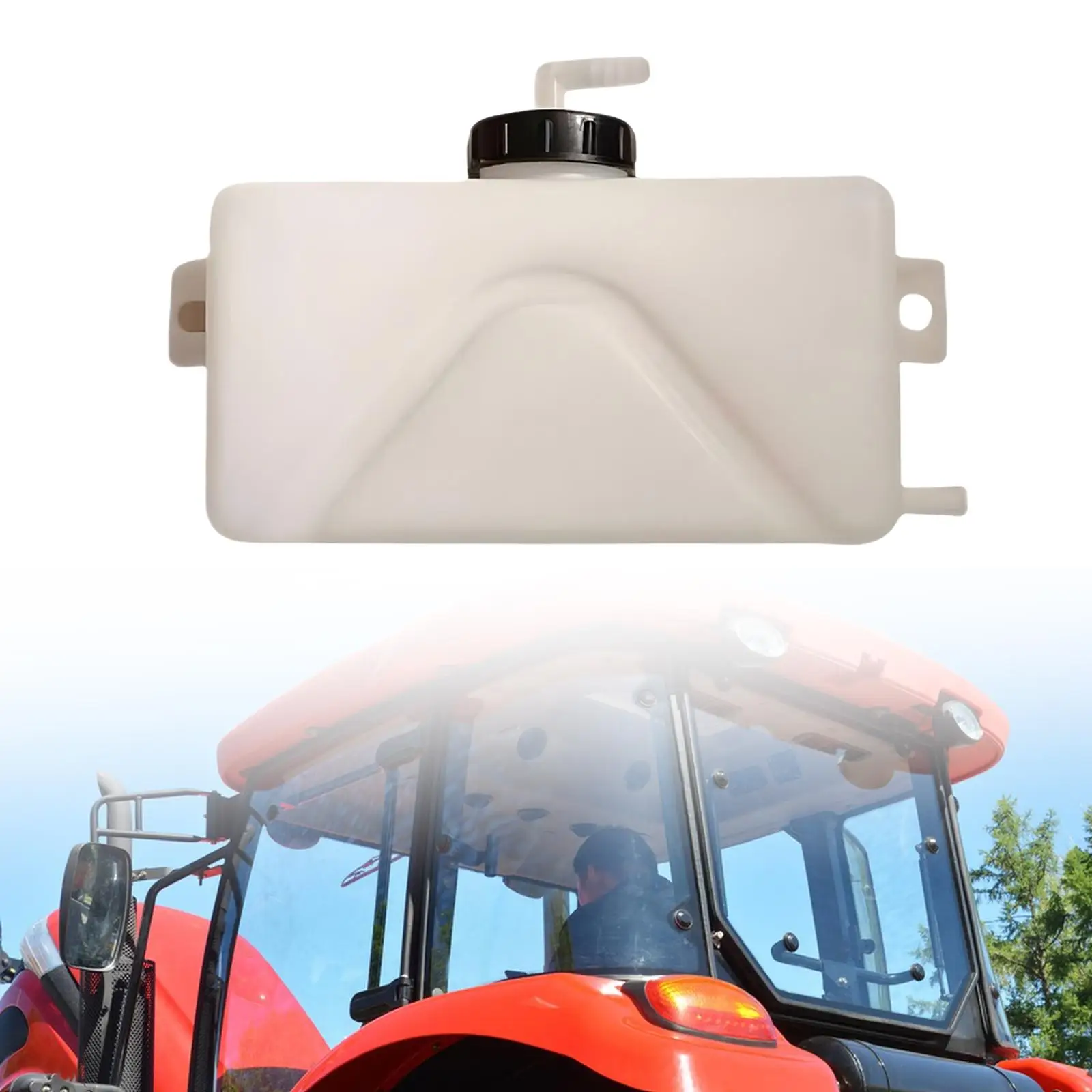 Tractor Expansion Tank, Tractor Accessories, 1L Replacement Easy to Use Sturdy Wear Resistant 220 Hole Distance Parts