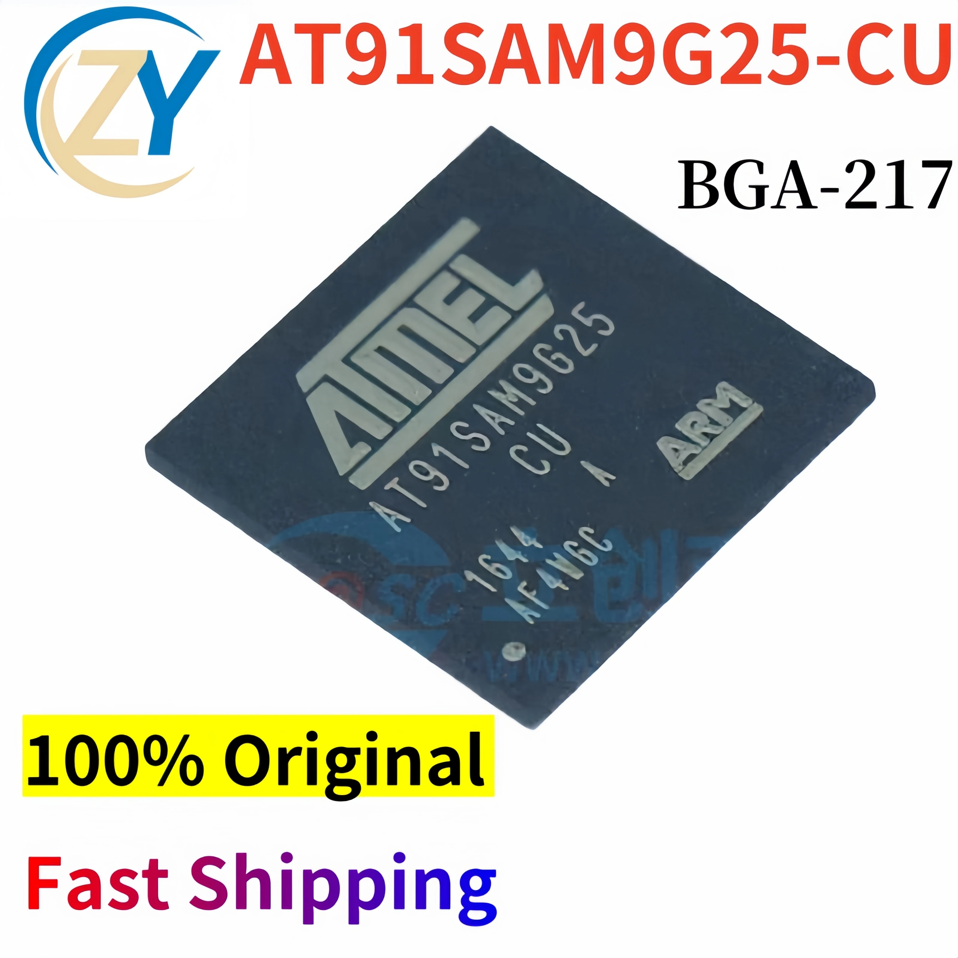 AT91SAM9G25 MPUs AT91SAM9G25-CU BGA-217 400MHz 1Core -40C-+85C 100% Original & In Stock