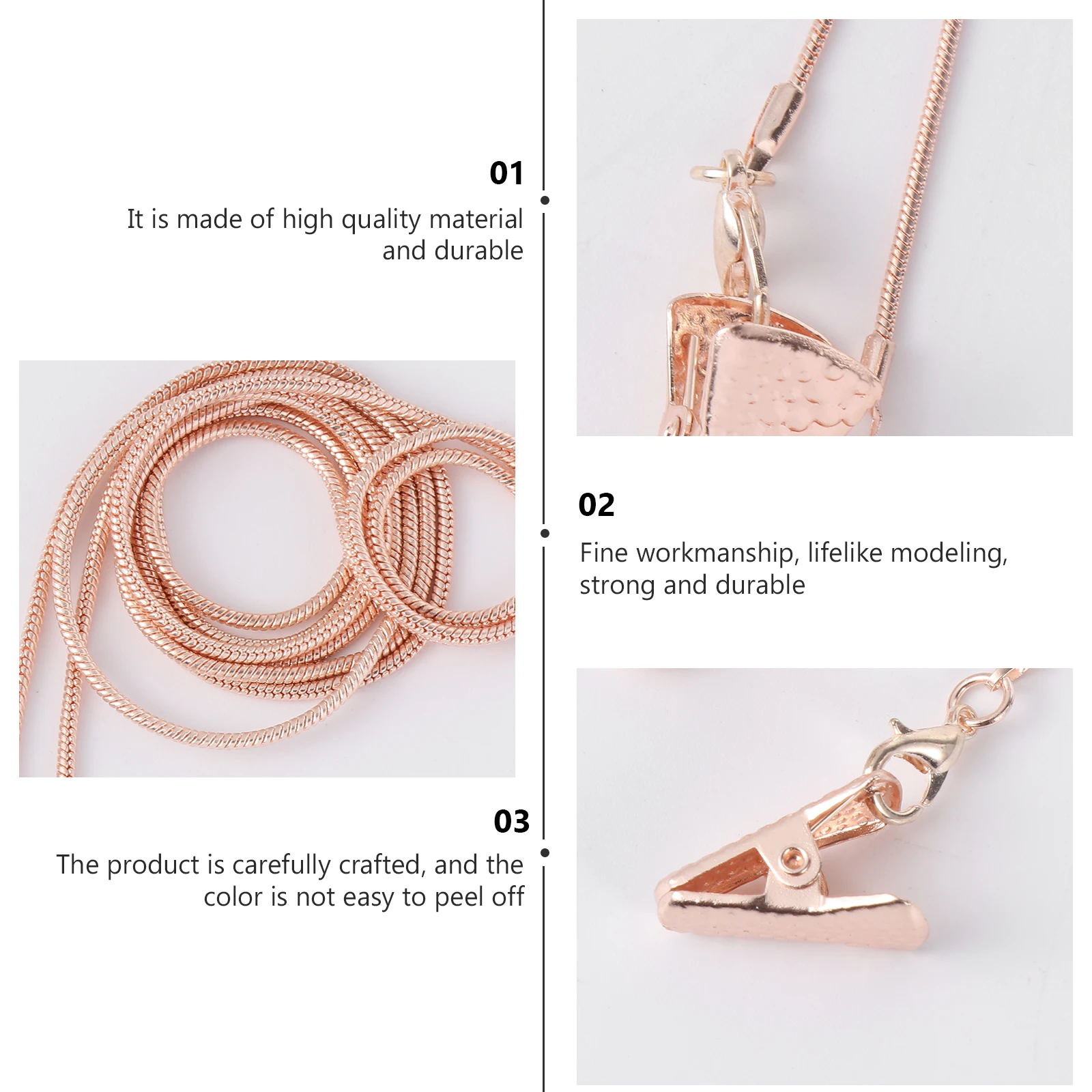 Anti Eyeglass Chains Adjustable Glasses Necklace for Comfortable Wearing in Sports and Daily Life Eyeglasses Cord