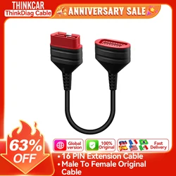 THINKCAR Extension Cable 16pin OBD2 Diagnostic Extender Cable for Thinkdiag BT200 THINKDAIG MINI THINKDRIVER MUCAR VO7S VO6 VO8