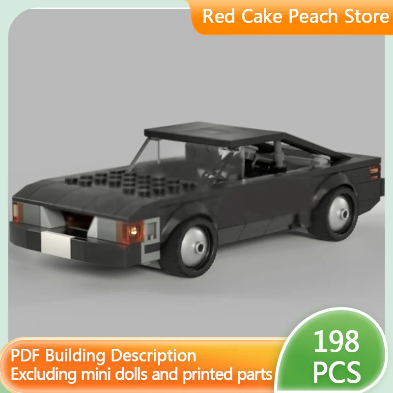 

Speed Racing Car Model MOC Building Bricks Hatchback Muscle Car Modular Technology Children Holiday Gifts Assemble Toys Suit