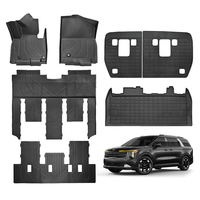 YZ For KIA EV3 EV6 EV9 K5 K8 Mohave Niro RAY Seltos Sportage Carnival Car Trunk Mat Luggage Mat  TPE LHD Set Floor Liner Mat