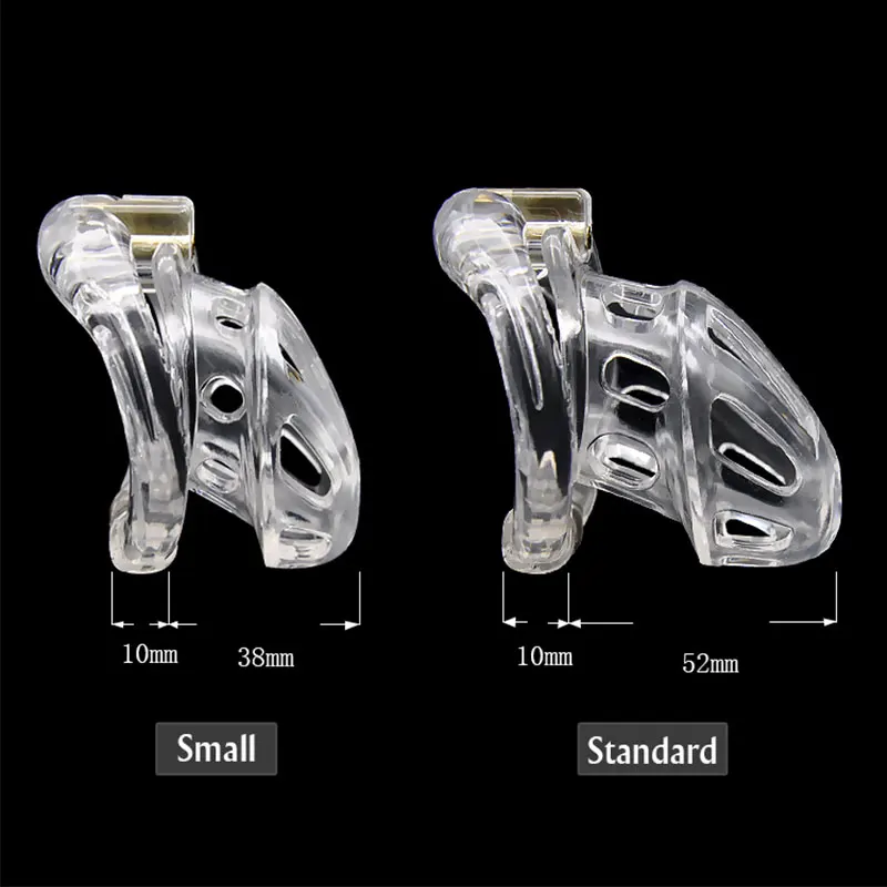 High Quality Openable Ring Design Male Chastity Cage Device With 4 Sizes Cock Ring Vent Hole Cock Cage Sex Toys CB Lock For Men