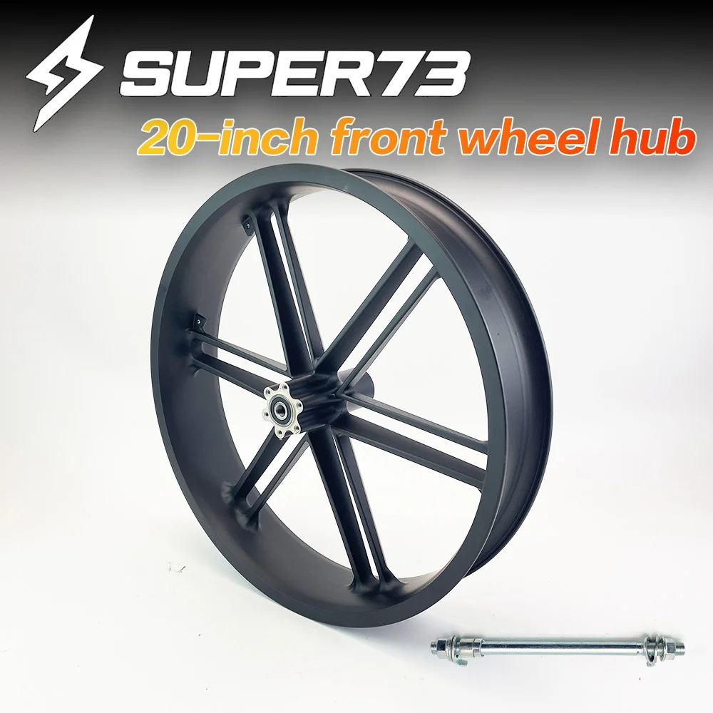 

Комплект передних колес Super73 для электровелосипедов: интегрированная ступица 20X4.0, колесный диск для снега