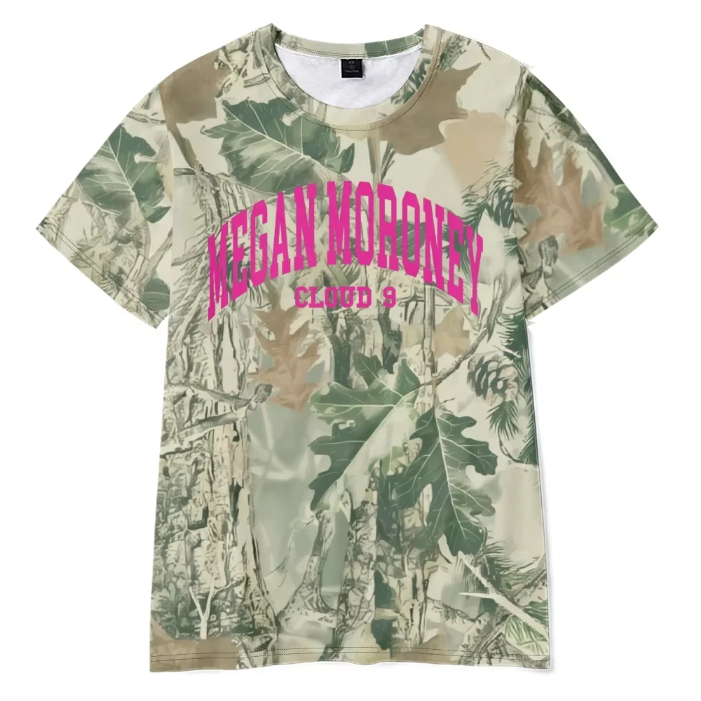 Megan Moroney Cloud 9 T-shirt Summer 2026 Short-sleeved Casual Design Tee Suitable for Both Adults and Children