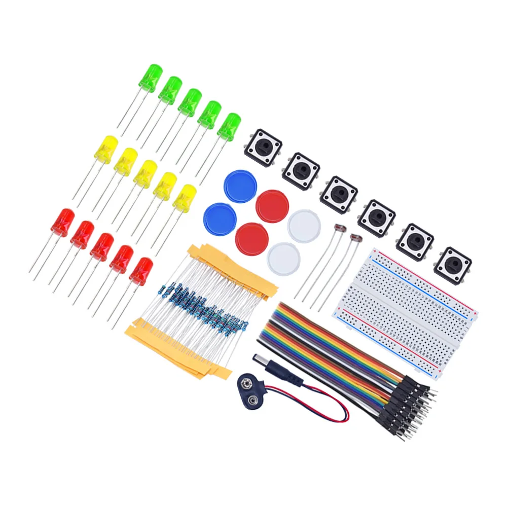 Picture 7: Starter Kit For UNO+WiFi R3 Original ATMEGA328P Chip CH340G For Frduino UNO R3 Development Board Diy Kit School Education Lab