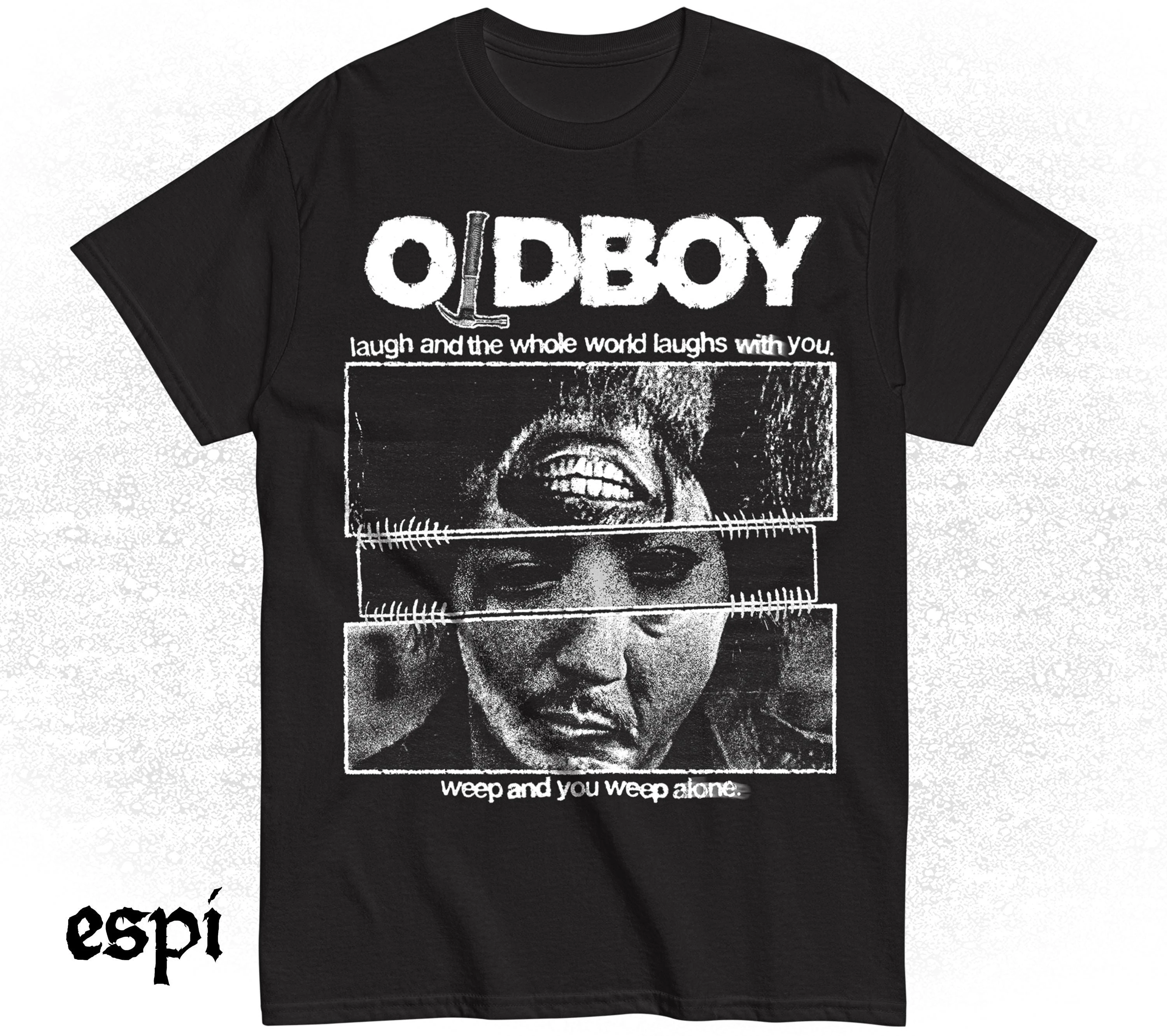 Old Boy Movie T-shirt The T-shirt for The Korean Movie 