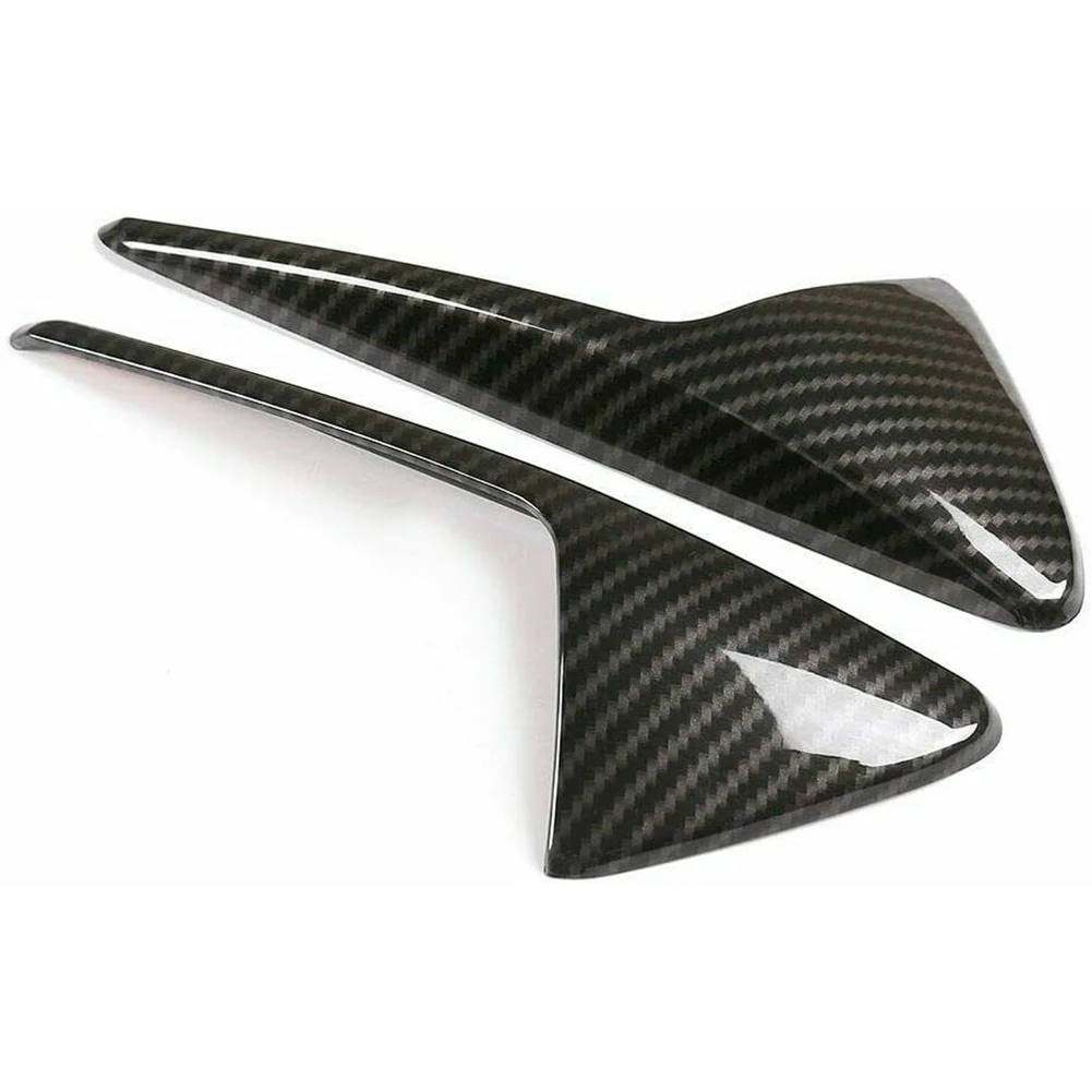 Precision Crafted Carbon Fiber Side Camera Protection Cover for Tesla Model Y 3 Resistant to Deformation Blends Seamlessly