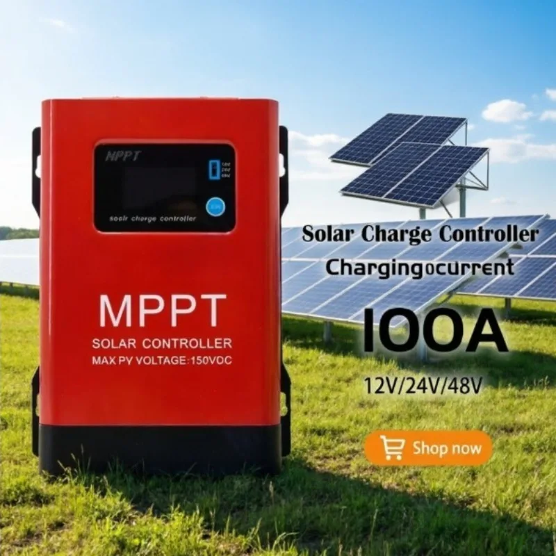 Solar controller, Mayami 12V24V48V lithium lead-acid battery universal 100A charger MPPT