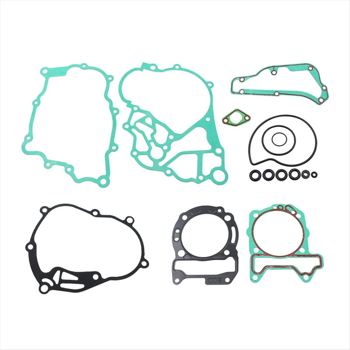 Compatible Motorcycle Engine Cylinder Head Gaskets Crankcase Oil Tank Pan Gasket for 300 250 125