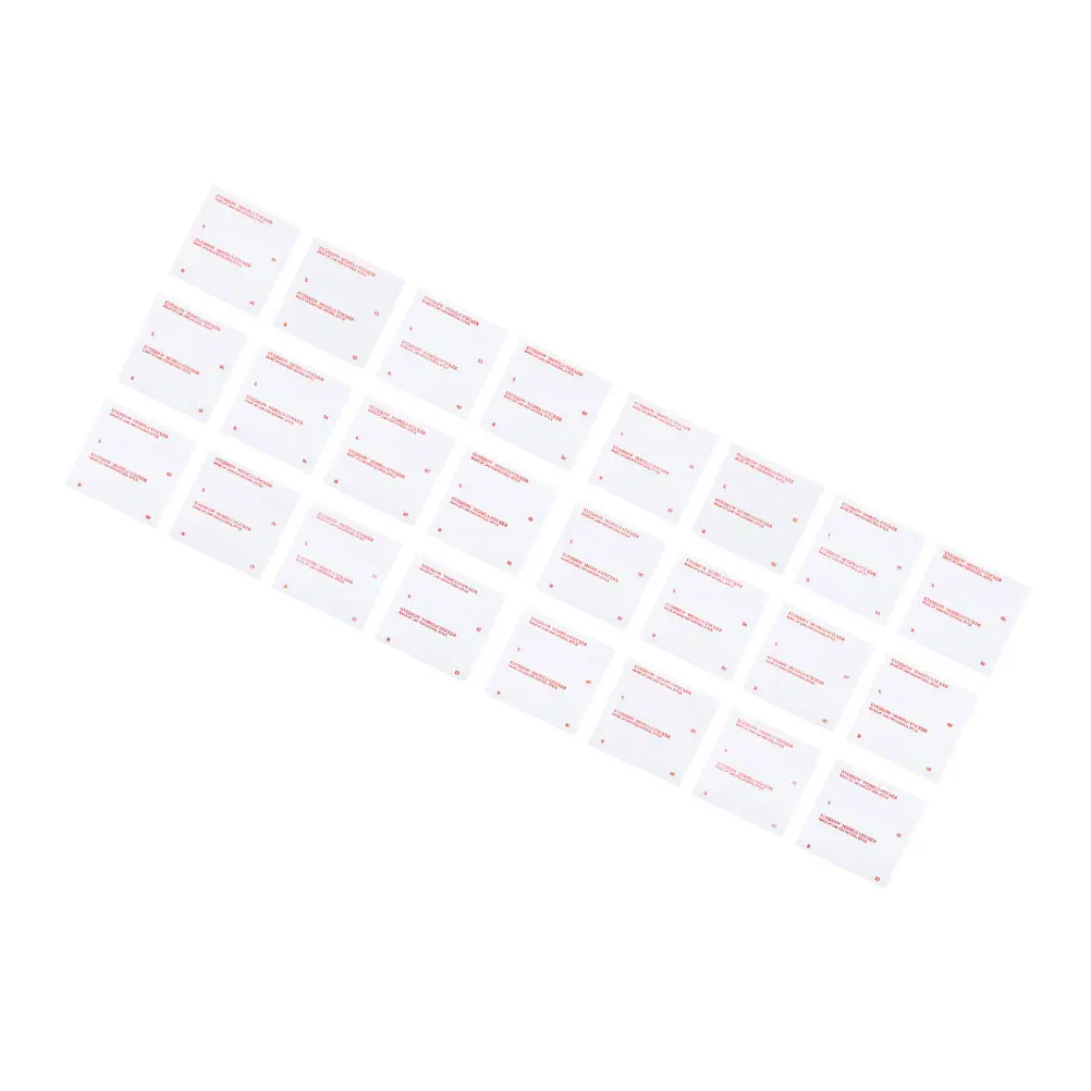 

96pcs Disposable Eyebrow Stencils Kit White Non-woven Fabric Makeup Tool Shaper Reusable Template Stencils For Eyebrow