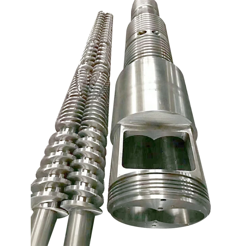 Custom-made Bimetallic Single-Screw Extruders and Barrels for Plastic and Rubber Machinery—SACM645, 38CrMoAIA Double Alloy