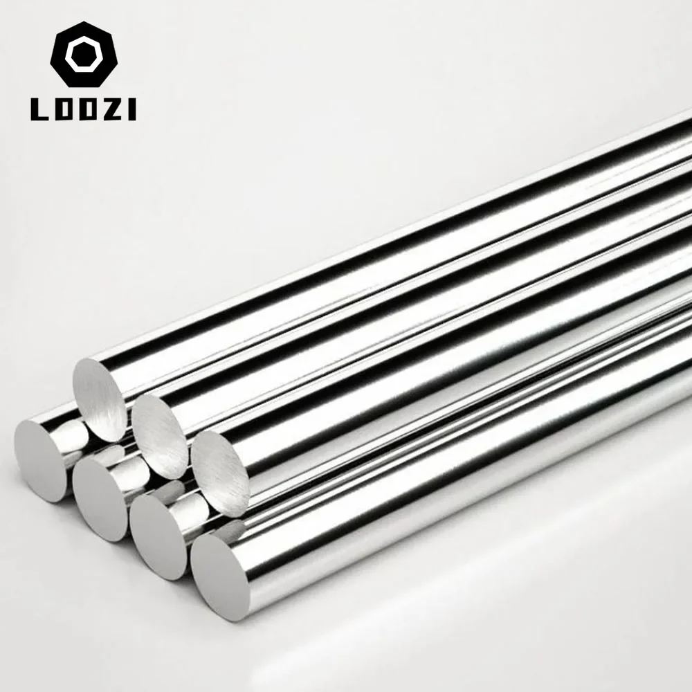 1pcs 100/200/300/400/500mm 304 Stainless Steel Rod Dia 3/4/4.5/5/5.5/6/6.5mm Solid Round Shaft Rod Bars For DIY Craft Model Car