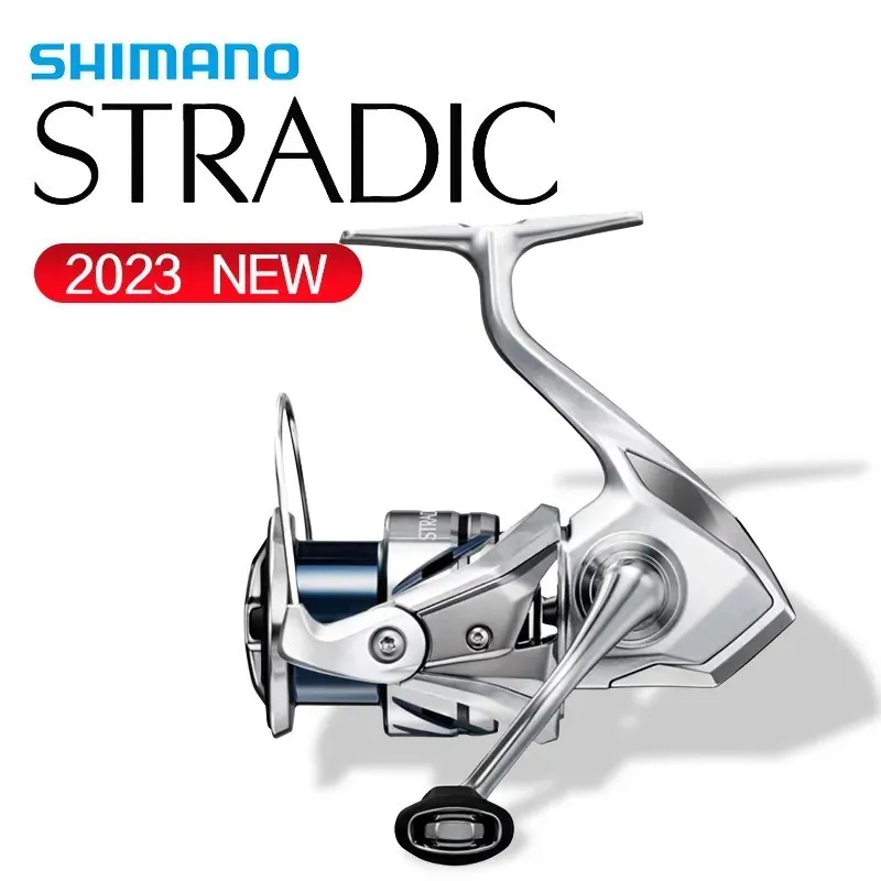 SHIMANO STRADIC 2023 NEW Spinning Fishing Reel 1000HG/C3000 HG XG AR-C Spool SeaWater Fishing Reel 3-11KG Power