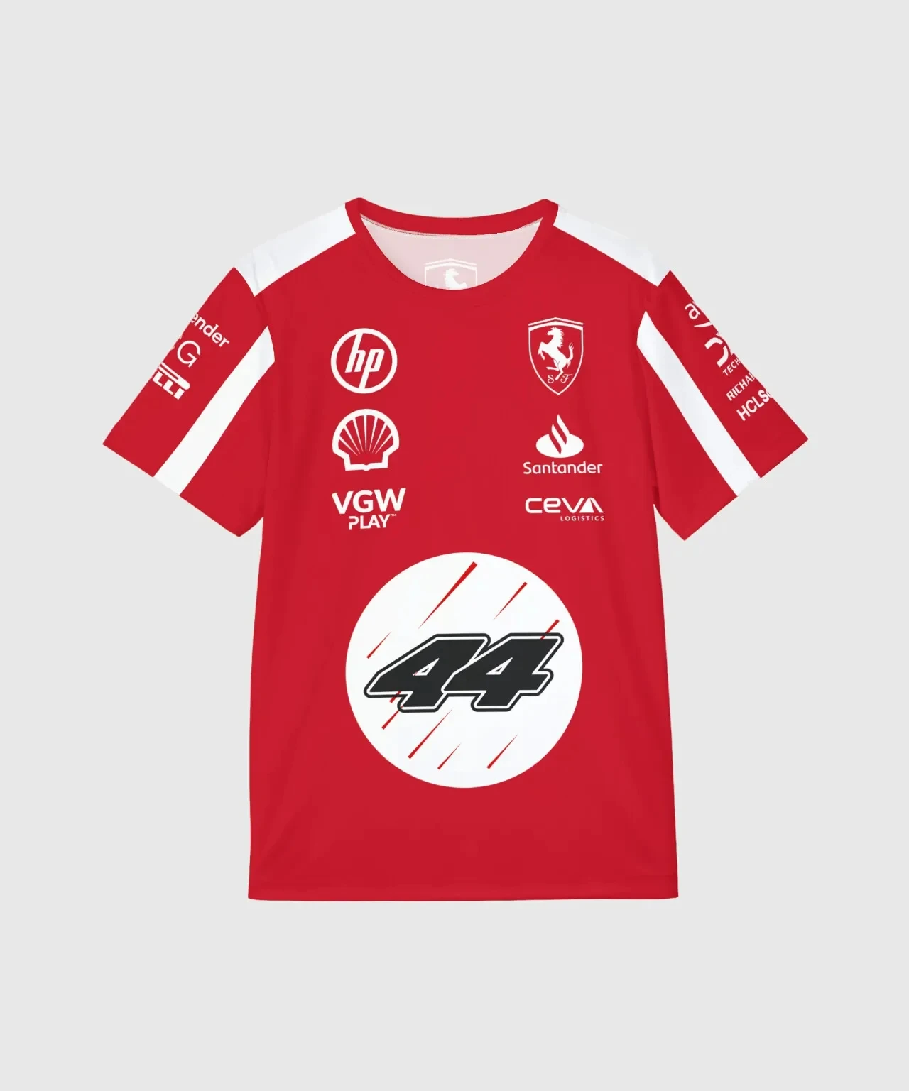 

2025 Motorsport Racing T Shirt Men Clothing F1 Racing Driver No.44 T Shirts Breathable Quick Dry Oversized Daily Casual Tops