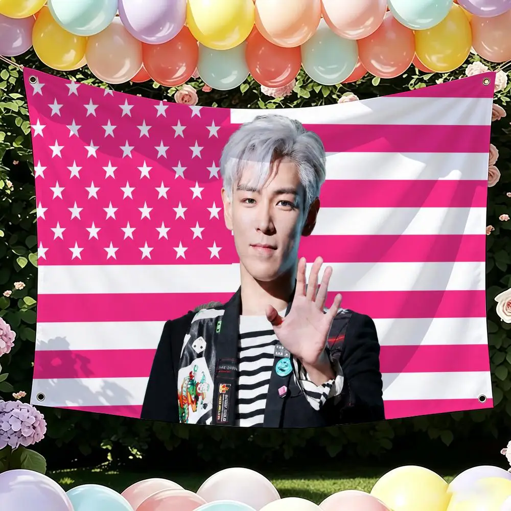 C-choi Seung Hyun Singer Flags Flag Suitable For Party Club Outdoor Interior Wall Art Decoration Banner Gift
