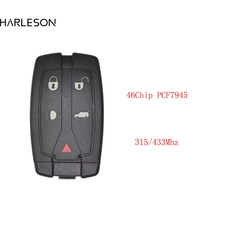 

Car Remote Control Key 315 433Mhz ID46 PCF7945 Chip For Land Rover Freelander 2 Replacment Smart Card