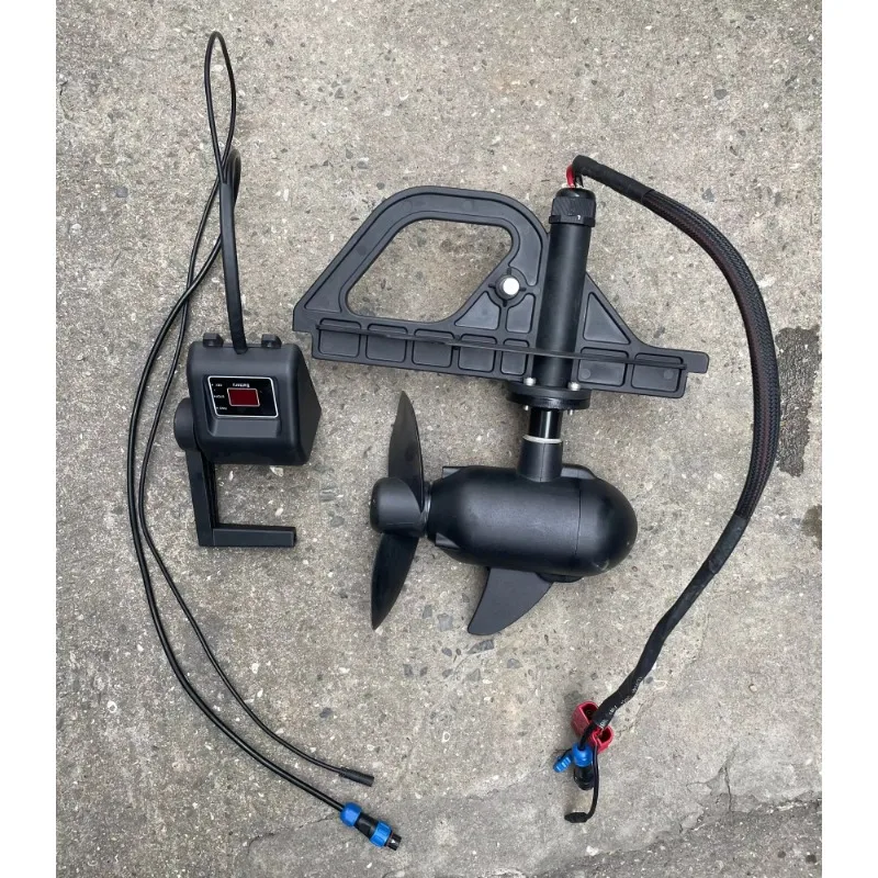 

Алюминиевый электродвигатель для ласт для дайвинга и педальных каяков, 55 фунтов/65 фунтов, 12В/24В, высокоскоростной, простой в управлении