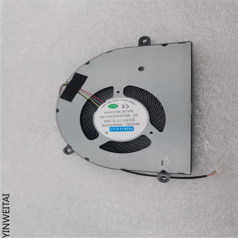 Nieuwe CPU Koeler Fan Voor GATEWAY GWNC31514-BK GWNC31514-BL GWTN141-4 GWTN156-4 BF08005H05FP DC 5V 0.5A Brede Koeling Radiator