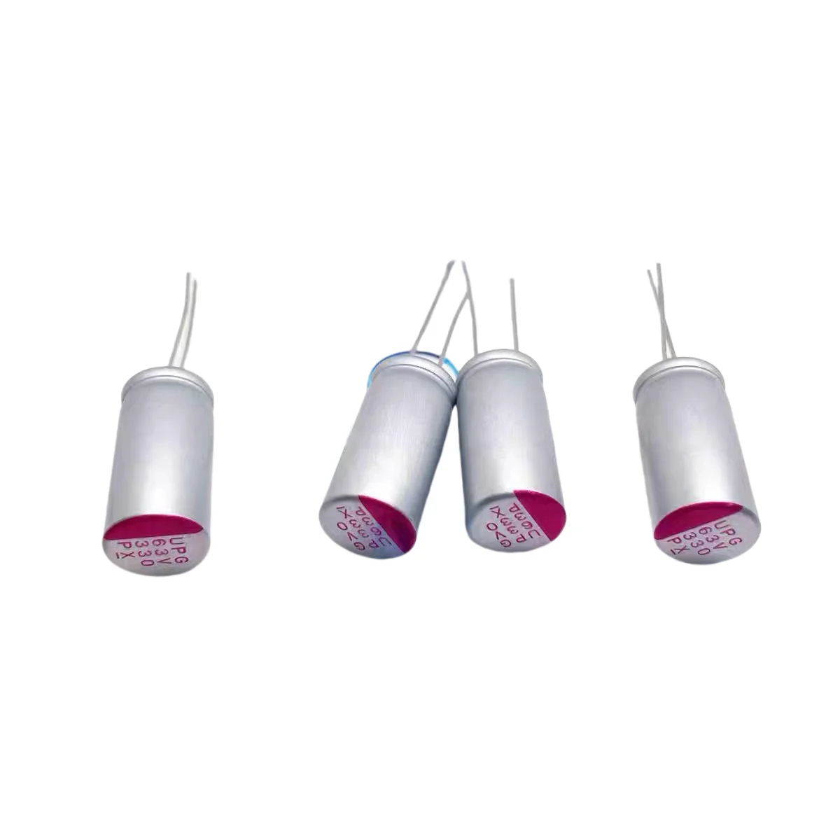 

1PCS/LOTS Solid State Capacitors 63V330UF 330UF/63V Man Yue Volume 10X20 for PC Motherboards