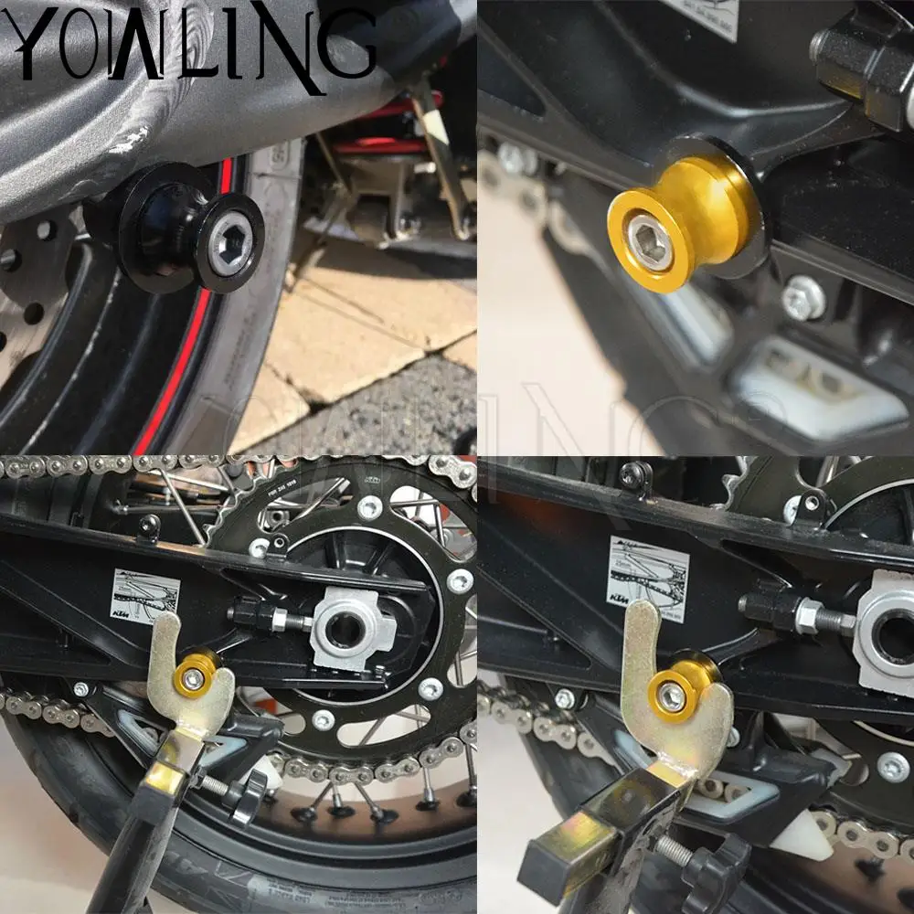 Számára BMW S1000XR S 1000 XR 2015 2016 2017 2018 2019 2020 2021 kiegészítők CNC Alumínium swingarm spools Sólyapálya-csúsztatógerenda hátsó állvány csavarok