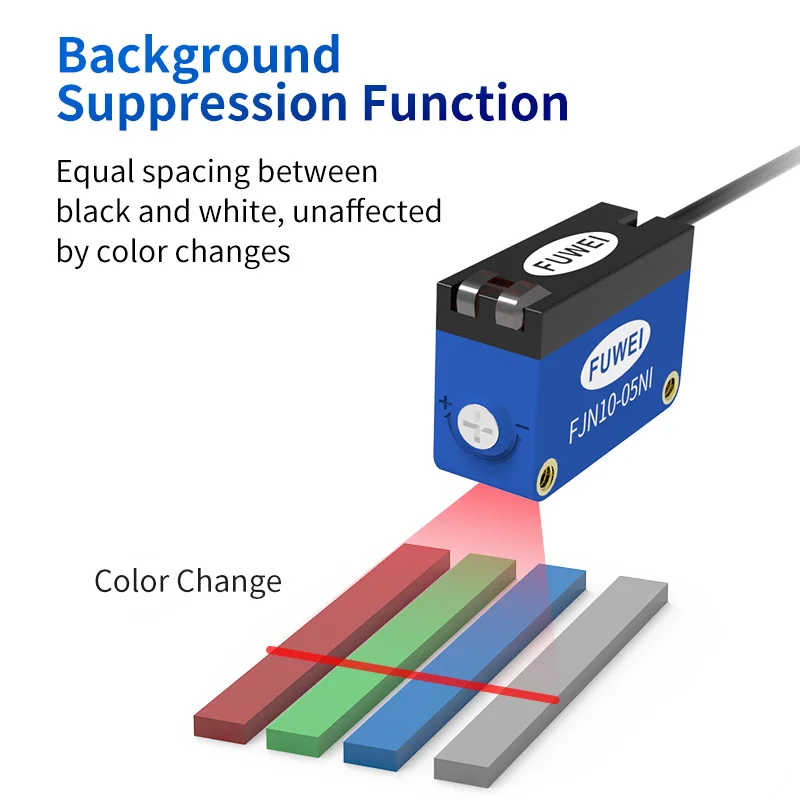 

FUWEl FJN10-05PI ranging photoelectric infrared sensor switch visible light laser sensor