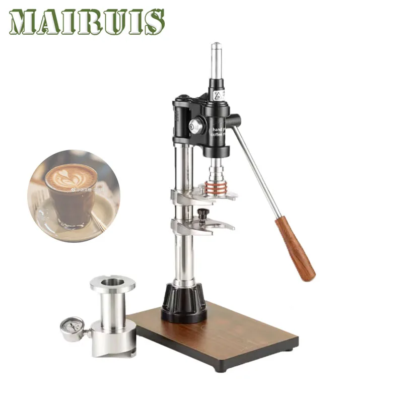 

1-16 Bar Extraction Variable Pressure Lever Coffee Maker Hand-Pressed Coffee Machine 304 Stainless Steel Manual Espresso