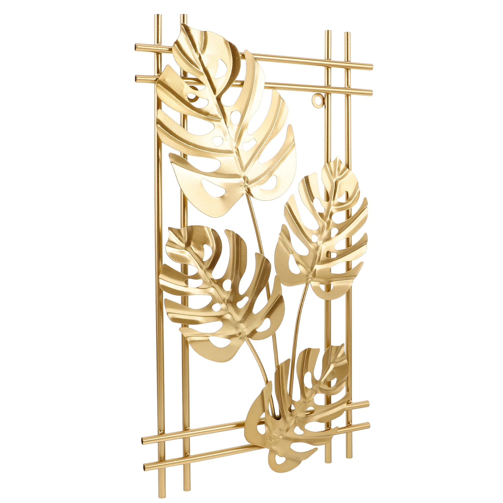 Wanddekoration für Schlafzimmer, Wohnzimmer, Metallskulptur, Behänge, goldene Blumen, Zuhause, Schmiedeeisen, schwarzes Plakette, Garten, Baum des Lebens