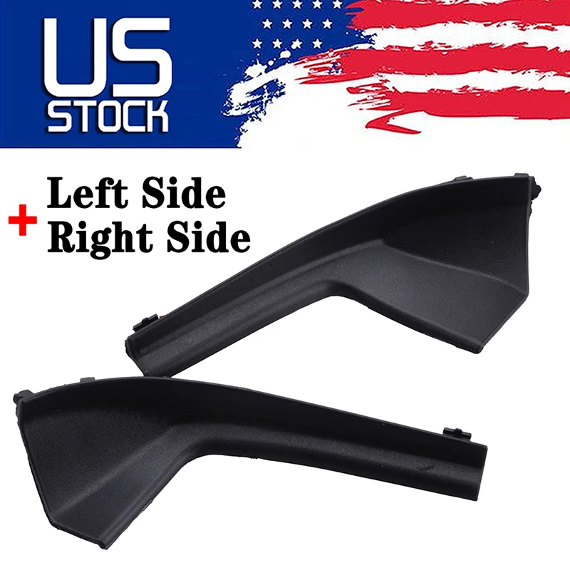 

Black Front Windshield Wiper Side Trim Cover Water Deflector Wrap Corner Kit Fit For Nissan Tiida Versa 2005-2012 Exterior Part