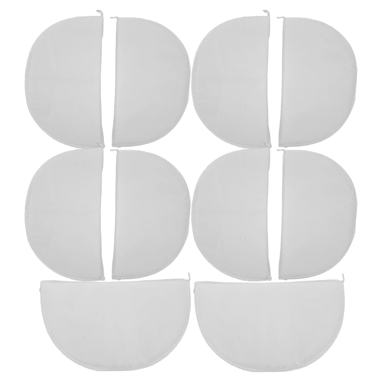 

5 Pairs Thin Sponge Dresses Suits Breathable Ladies Pads For Office Formal Wear Cushioned Shoulder Enhancer Suit Shoulder Pads