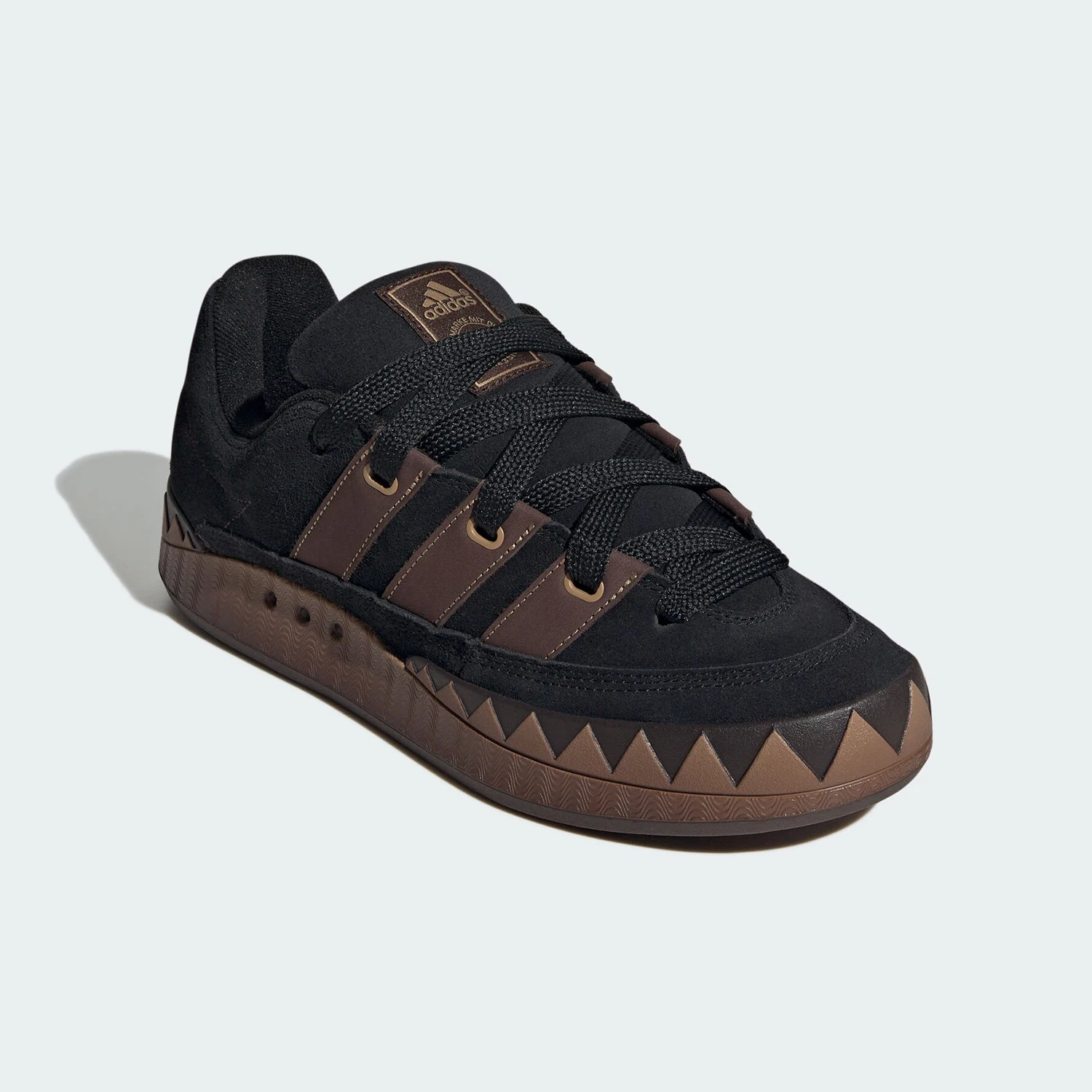 Adidas Official Authentic ADIMATIC Men's and Women's Patchwork Low-Top Retro Sneakers JR8034
