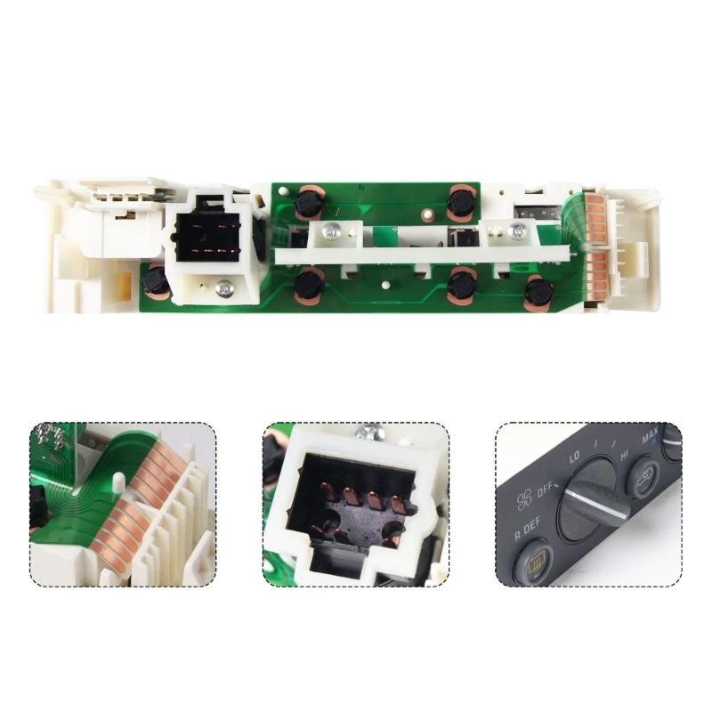 Precise Temperature Contro Panel Reliable Climate Control Panel Versatile Climate Control Module 599-006 Replacement