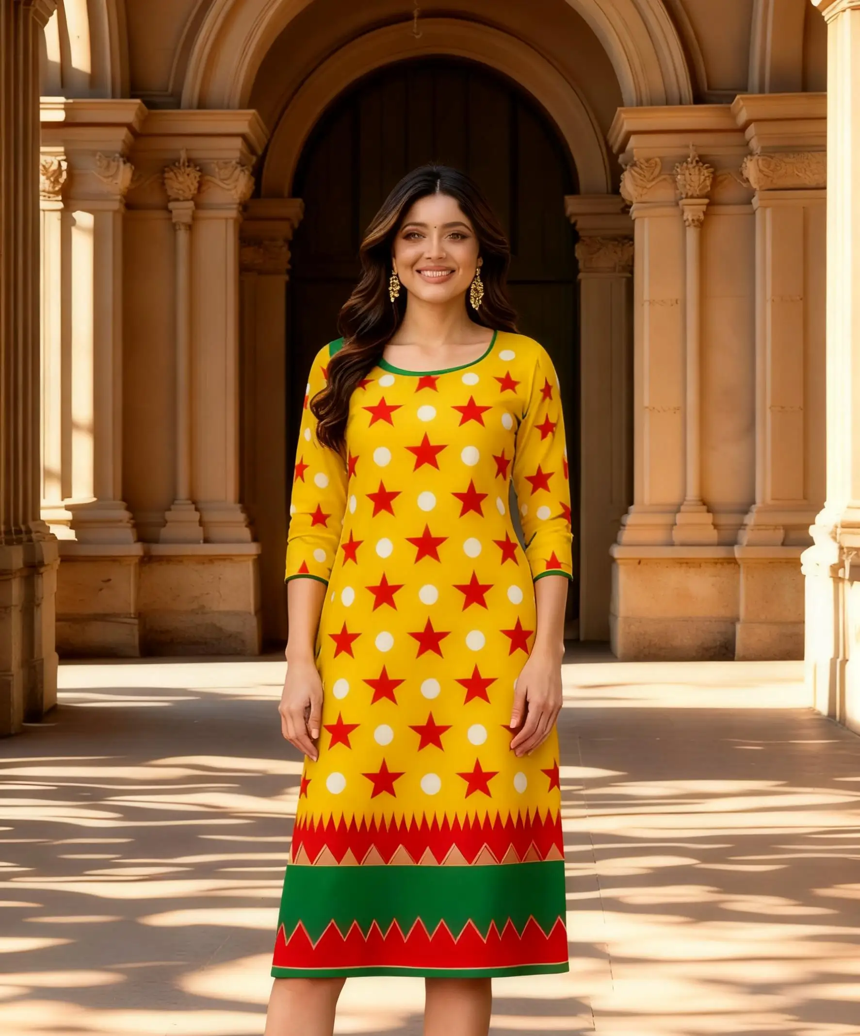 مسلم كورت المرأة عارضة أزياء اللباس الطاووس أنبوب مستقيم عارضة الزهور العرقية النمط الوطني Abito Donna Musulmana #3