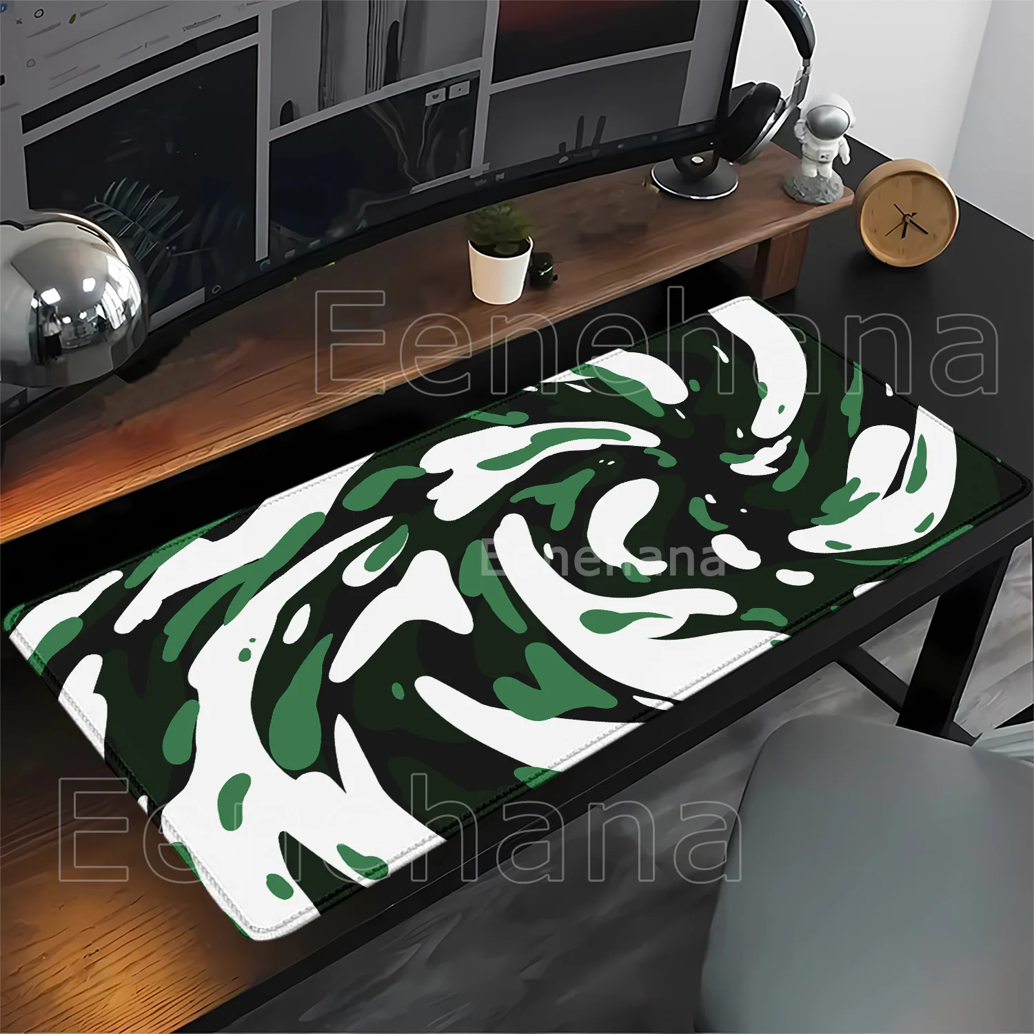 Vortex Strata Liquid Mouse Pad Anime Keyboard Mouse Mat Non-slip PC Gaming Mousepad HD Printing Office Accessories XXL Desk Mat