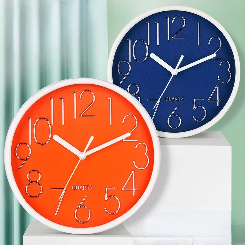 Modern Wall Clock Living Room Kitchen Creative   Minimalist Fashion Waterproof Watches Orologio Da Parete  Decor