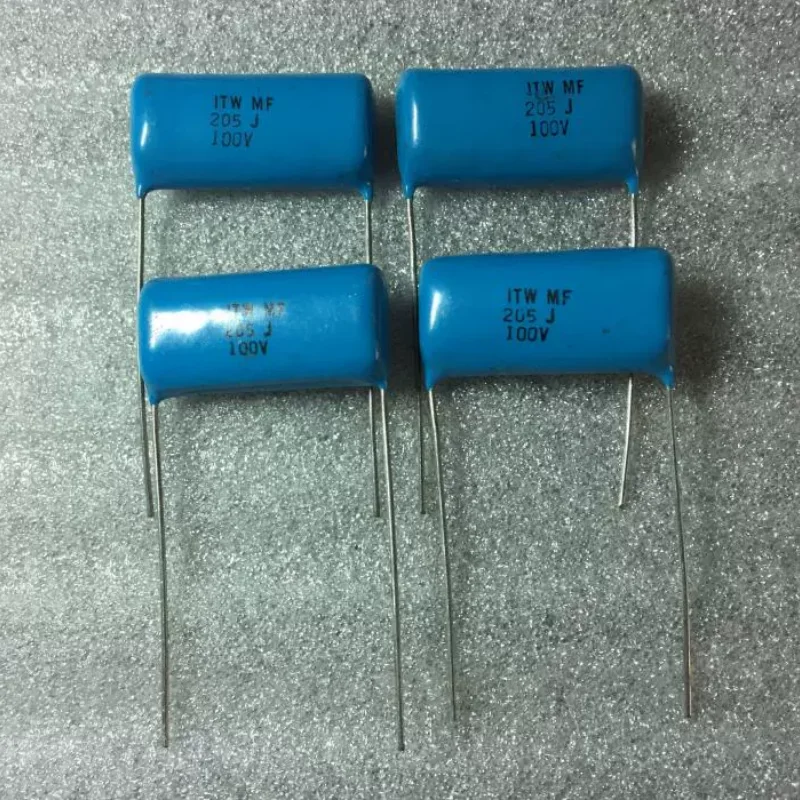 

10-100 шт. ITW-Packtron античный 100 В 2 мкФ 205J делитель частоты лихорадки тонкопленочный бесконечный конденсатор из США